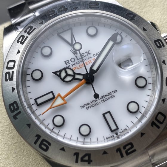 Rolex Explorer II 42mm Polar White Dial 226570 1:1 Superclone