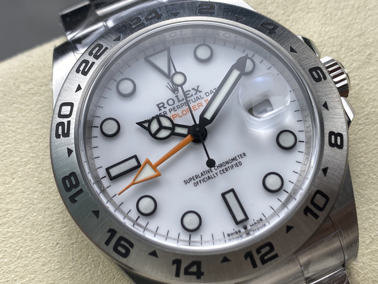 Rolex Explorer II 42mm Polar White Dial 226570 1:1 Superclone