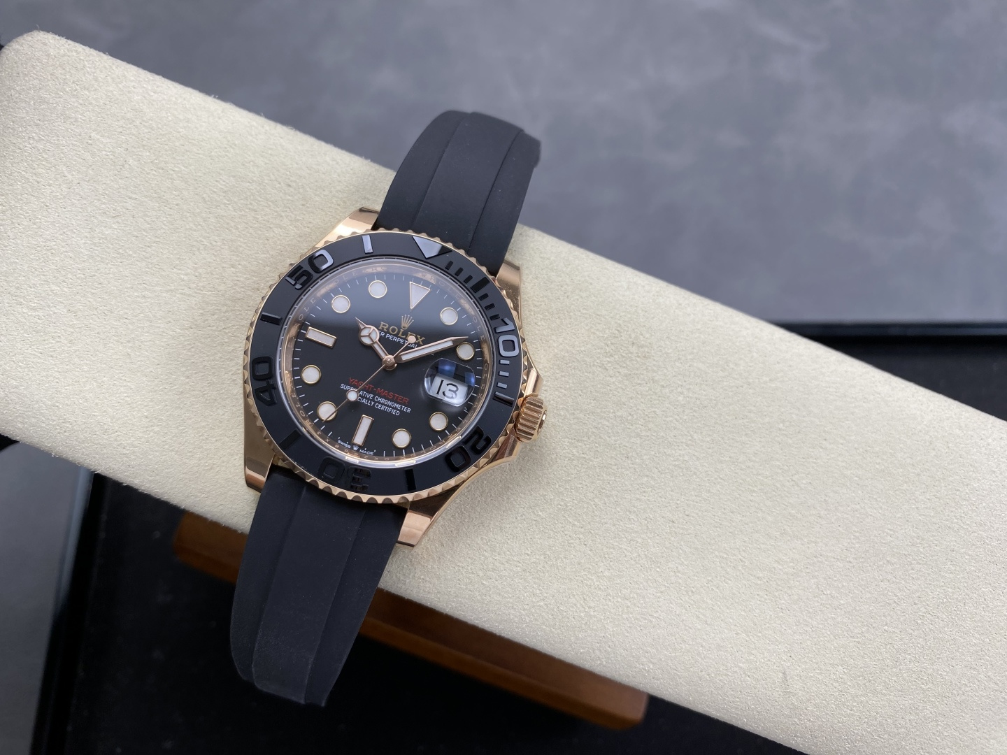Rolex Yacht-Master 40 Everose Black Dial 126655 1:1 Superclone - Image 5