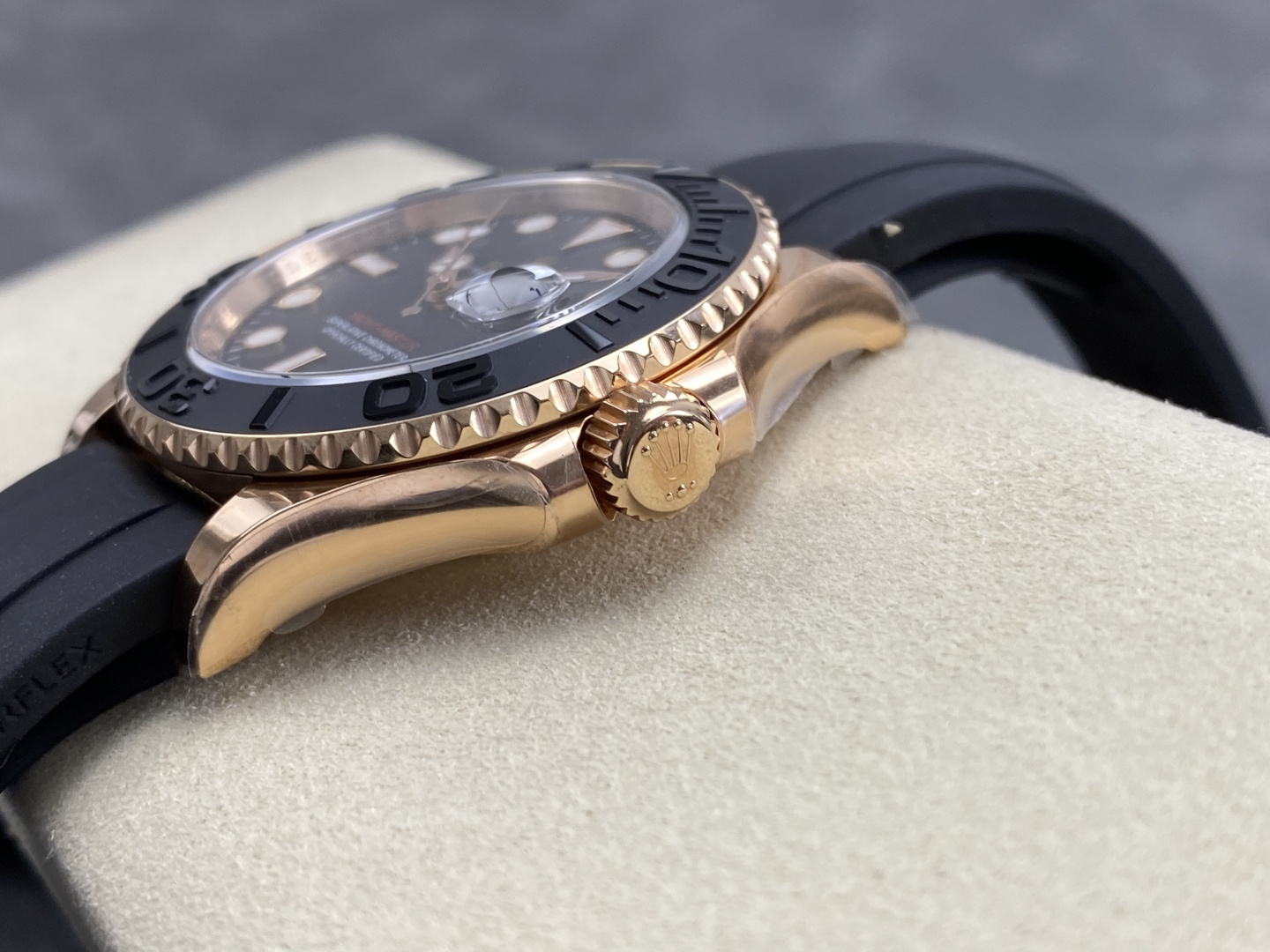 Rolex Yacht-Master 40 Everose Black Dial 126655 1:1 Superclone - Image 7