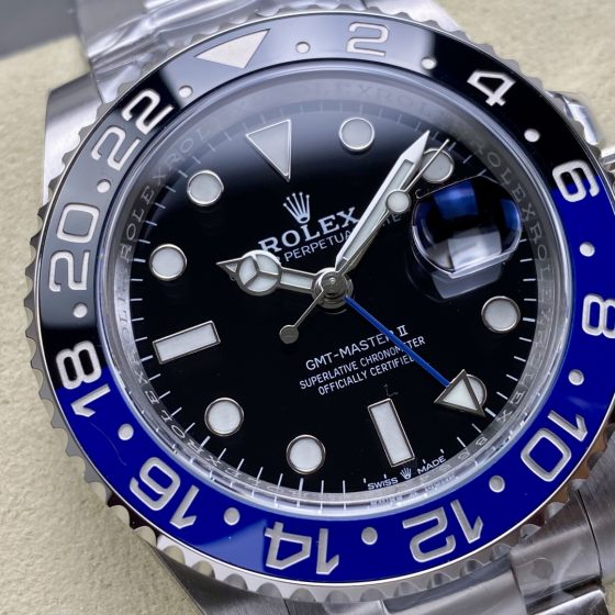 Rolex GMT-Master II 126710BLNR Batman Oyster 40mm 1:1 Superclone