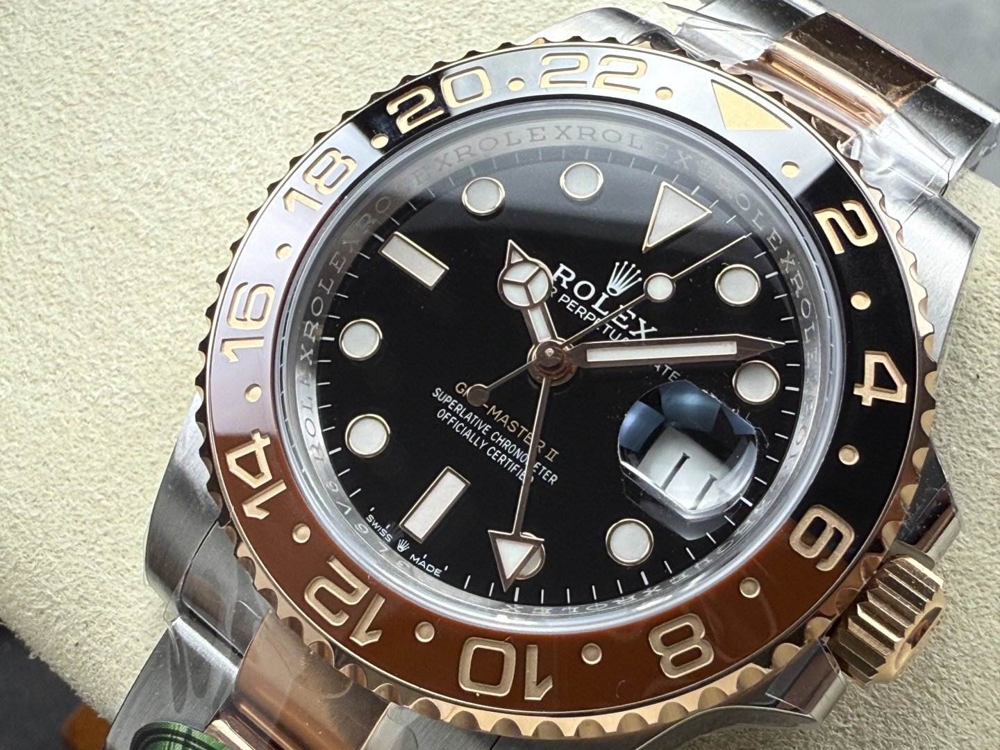 Rolex GMT-Master II 126711CHNR Root Beer Oyster 40mm 1:1 Superclone - Image 2