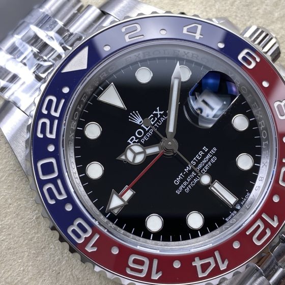 Rolex GMT-Master II 126710BLRO Pepsi Jubilee 40mm 1:1 Superclone