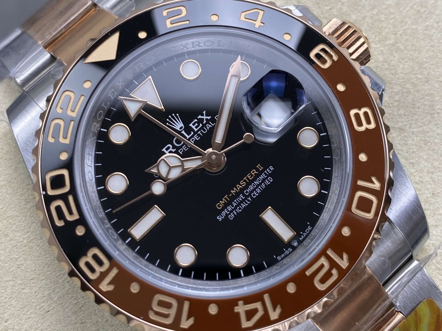 Rolex GMT-Master II 126711CHNR Root Beer Oyster 40mm 1:1 Superclone - Image 3