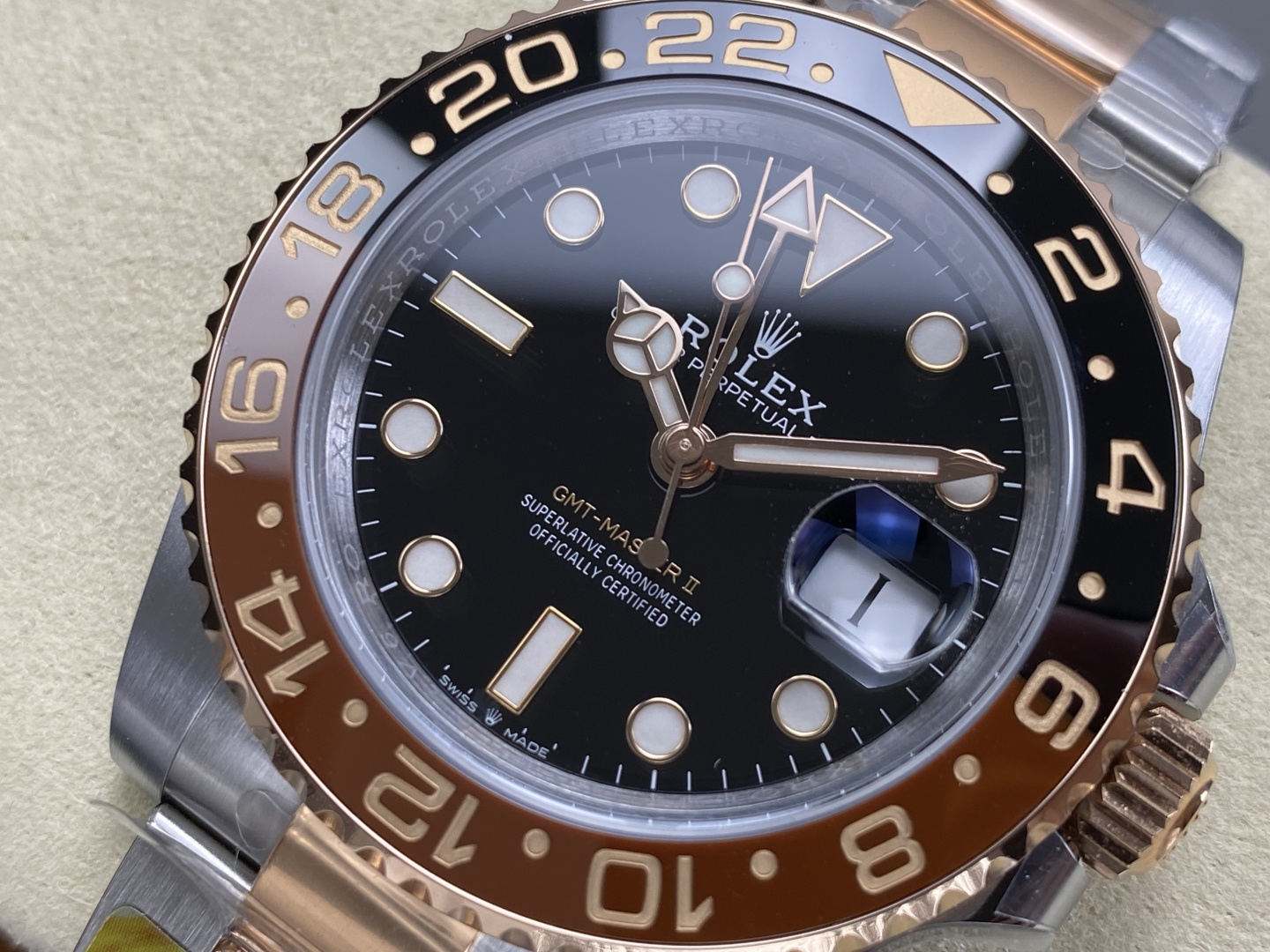 Rolex GMT-Master II 126711CHNR Root Beer Oyster 40mm 1:1 Superclone - Image 5