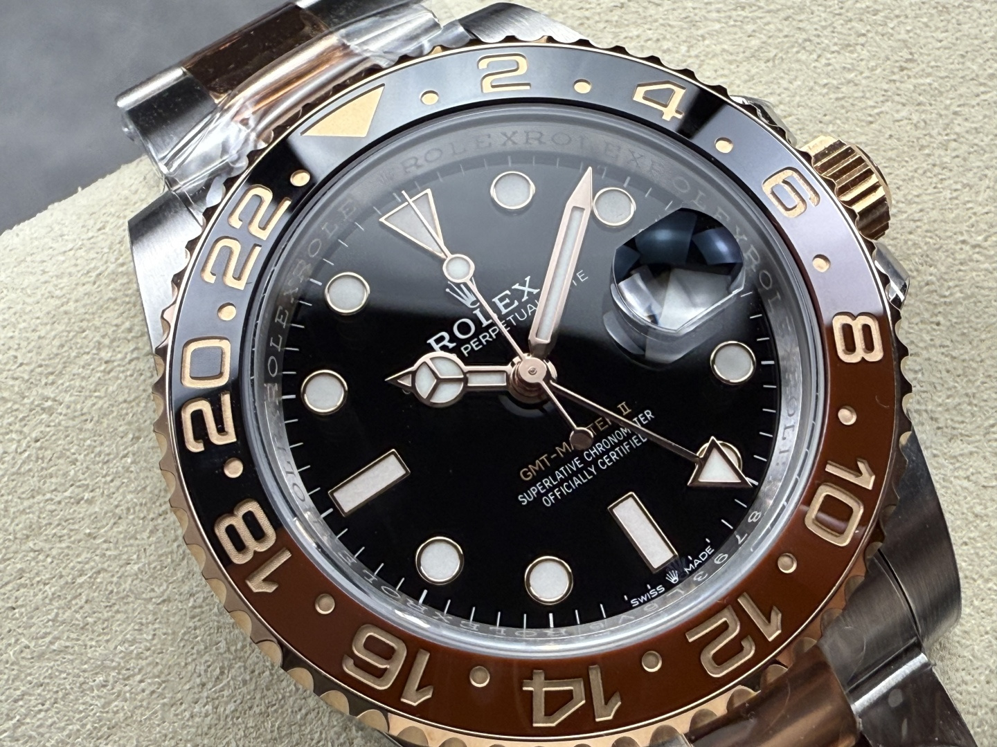 Rolex GMT-Master II 126711CHNR Root Beer Oyster 40mm 1:1 Superclone