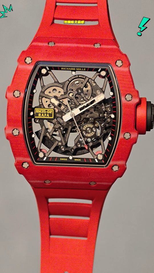 Richard Mille RM 035 RM35-02 Carbon composite Configuration D65342 1:1 Superclone