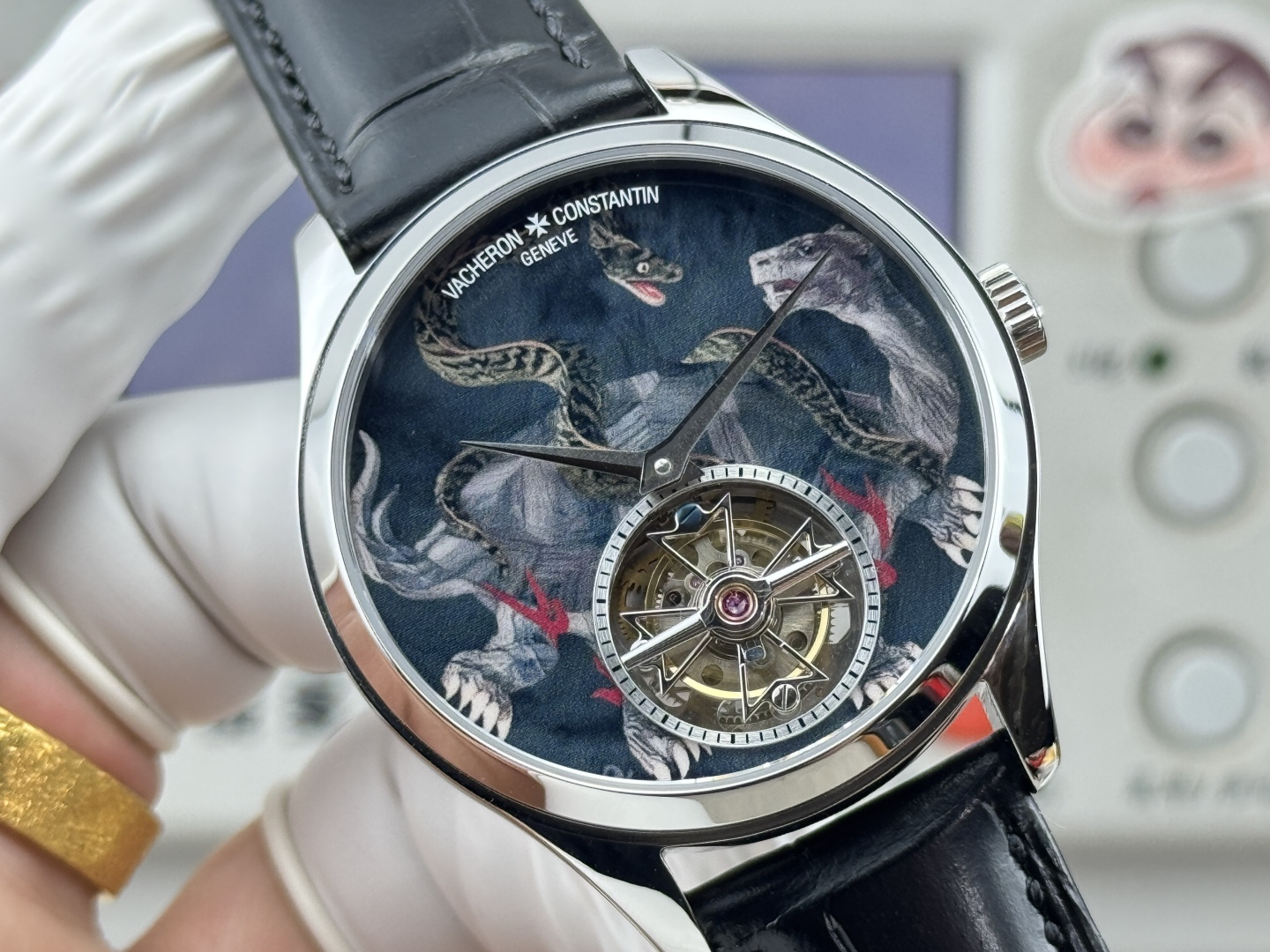 Vacheron Constantin Overseas 42 mm Tourbillon Manual-wind ANT Factory Configuration A196FF 1:1 Superclone - Image 9