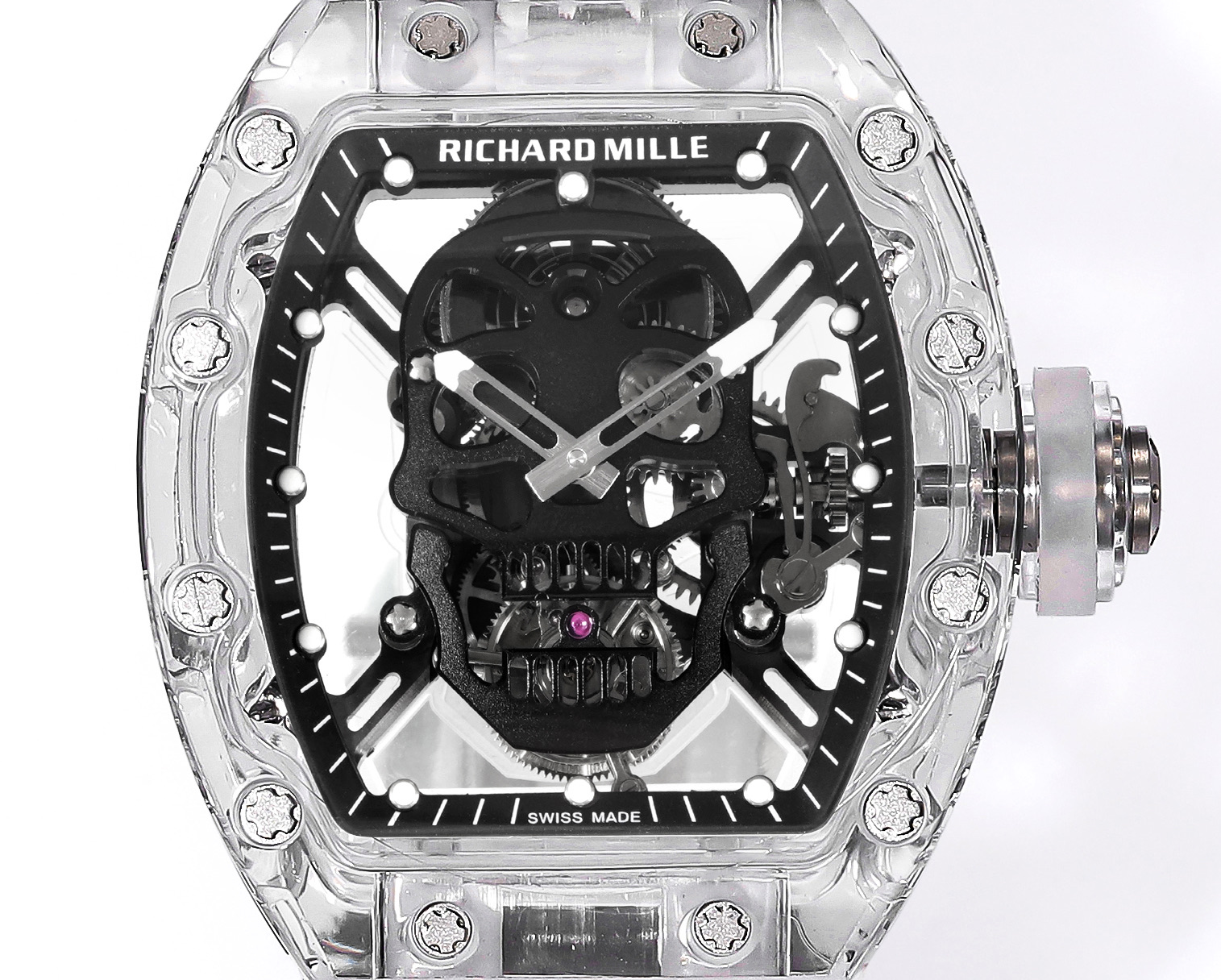 Richard Mille RM 052 RM052 Rubber strap Tourbillon MS Factory Configuration 3C3C4B 1:1 Superclone - Image 24