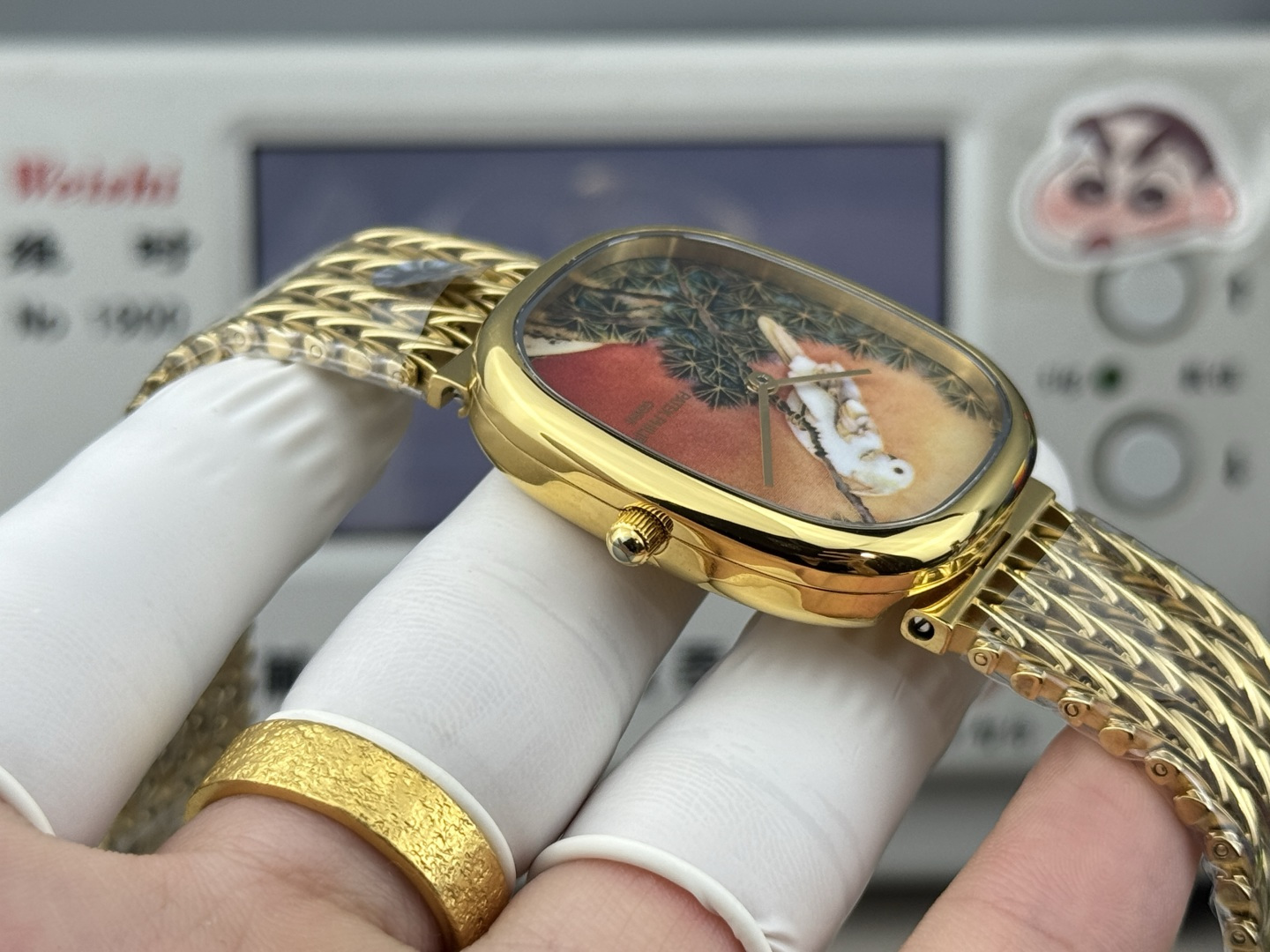 Patek Philippe Golden Ellipse 5738/50J-011 Yellow-Crested Cockatoo 1:1 Superclone - Image 21