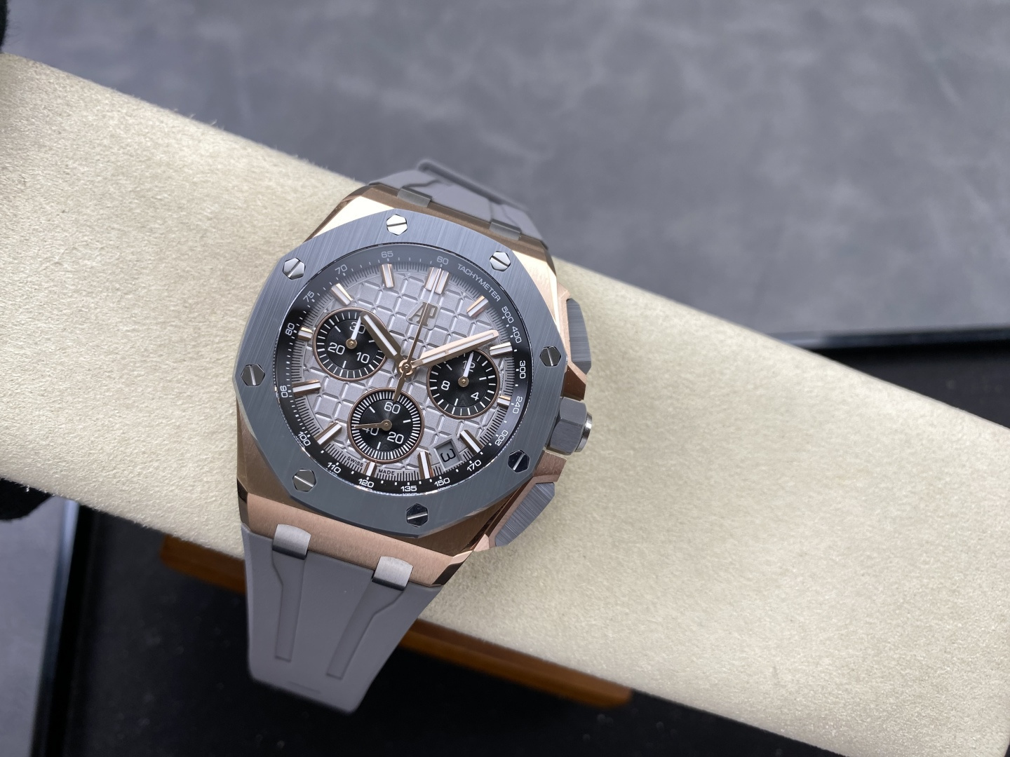 Audemars Piguet Royal Oak Offshore 26420 Stainless steel Rubber strap DDF Factory Configuration B61EAD 1:1 Superclone - Image 7