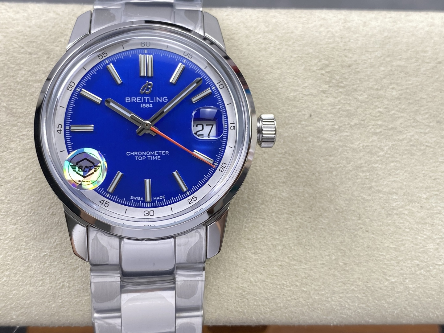 Breitling Top Time Stainless-steel bracelet 38 mm BLS Factory Configuration 65AD2E 1:1 Superclone - Image 8
