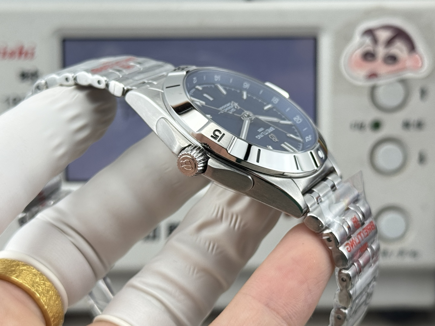 Breitling Chronomat A32398101M1A1 Stainless steel Stainless-steel bracelet 1:1 Superclone - Image 33