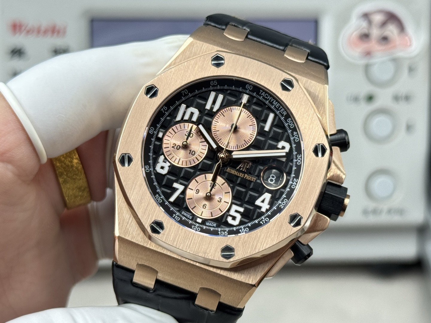 Audemars Piguet Royal Oak Offshore 26470 Stainless steel Rubber strap 42 mm Chronograph LS Factory Configuration 2791C3 1:1 Superclone - Image 6