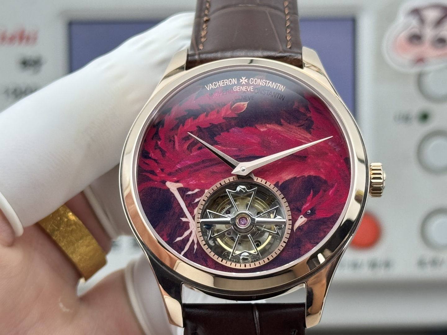 Vacheron Constantin Overseas 42 mm Tourbillon Manual-wind ANT Factory Configuration 6EB041 1:1 Superclone - Image 8