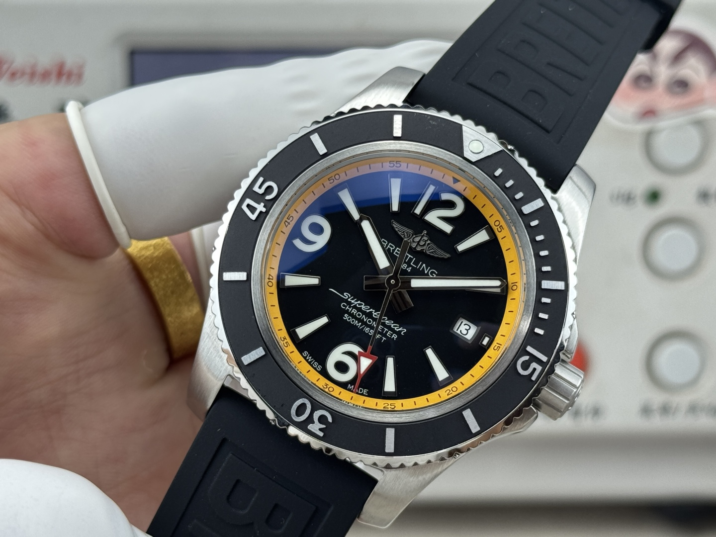 Breitling Superocean Stainless steel BLS Factory Configuration 44D9C4 1:1 Superclone - Image 5