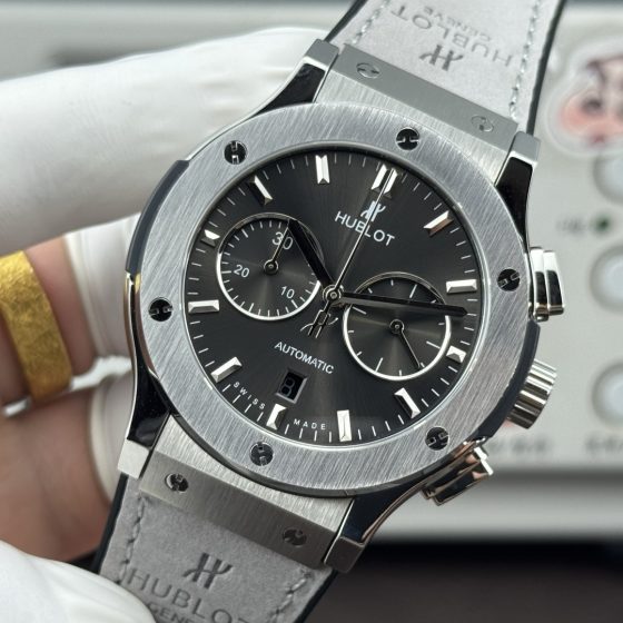 Hublot Classic Fusion Stainless steel 45 mm Chronograph Configuration 452D25 1:1 Superclone