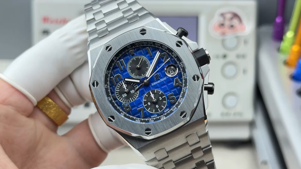Audemars Piguet Royal Oak Offshore 26470 Stainless steel Rubber strap 42 mm Chronograph LS Factory Configuration 20A7E7 1:1 Superclone