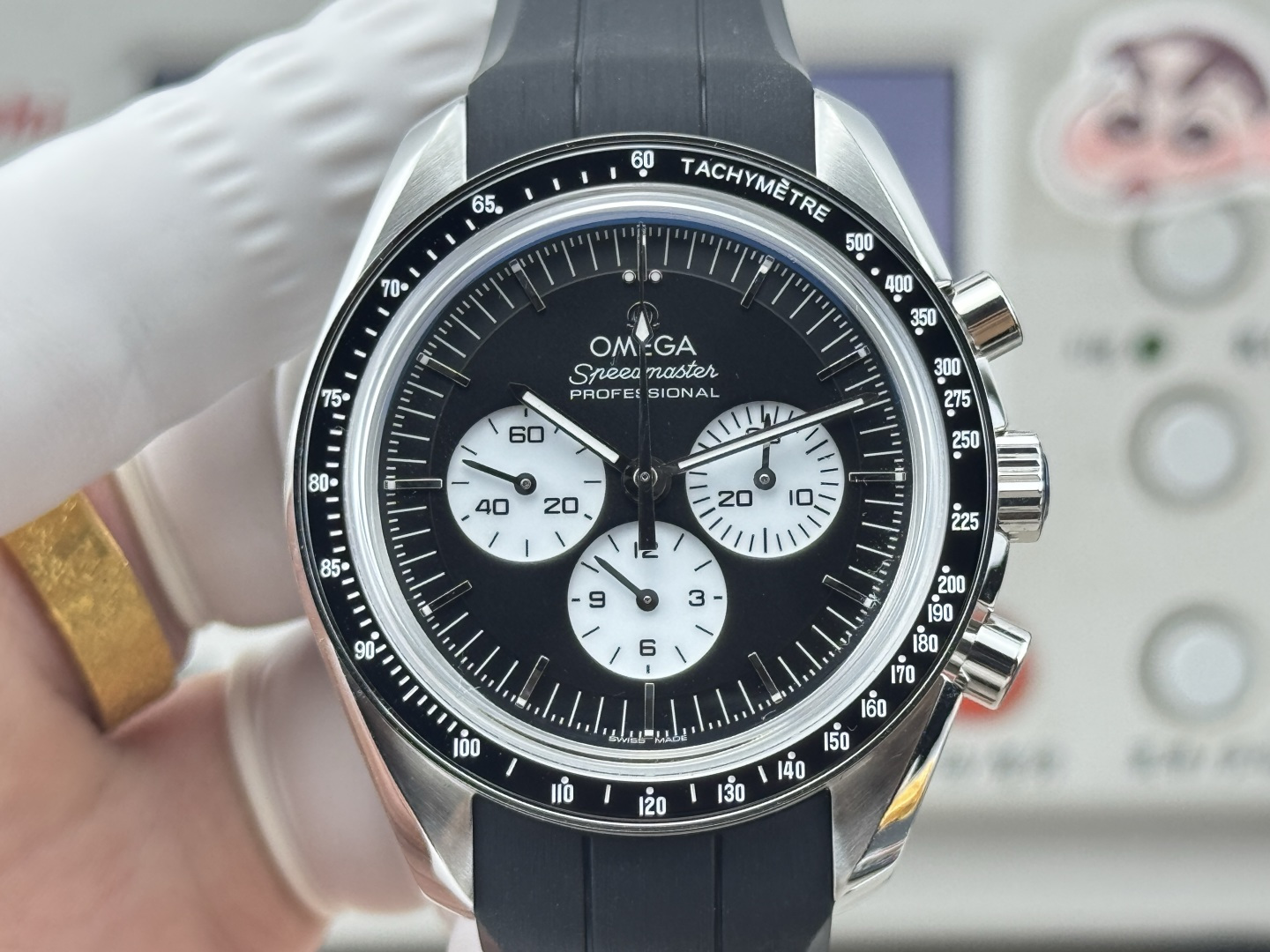 Omega Speedmaster 42 mm Small seconds Manual-wind ER Factory Configuration BD6AF4 1:1 Superclone - Image 6