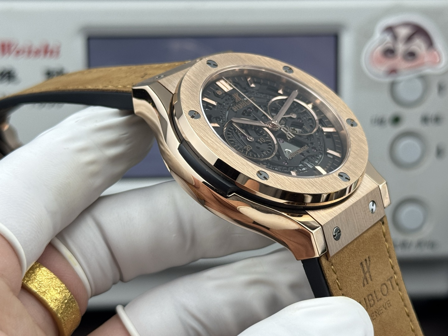 Hublot Classic Fusion Stainless steel 45 mm Chronograph Configuration 981A04 1:1 Superclone - Image 6