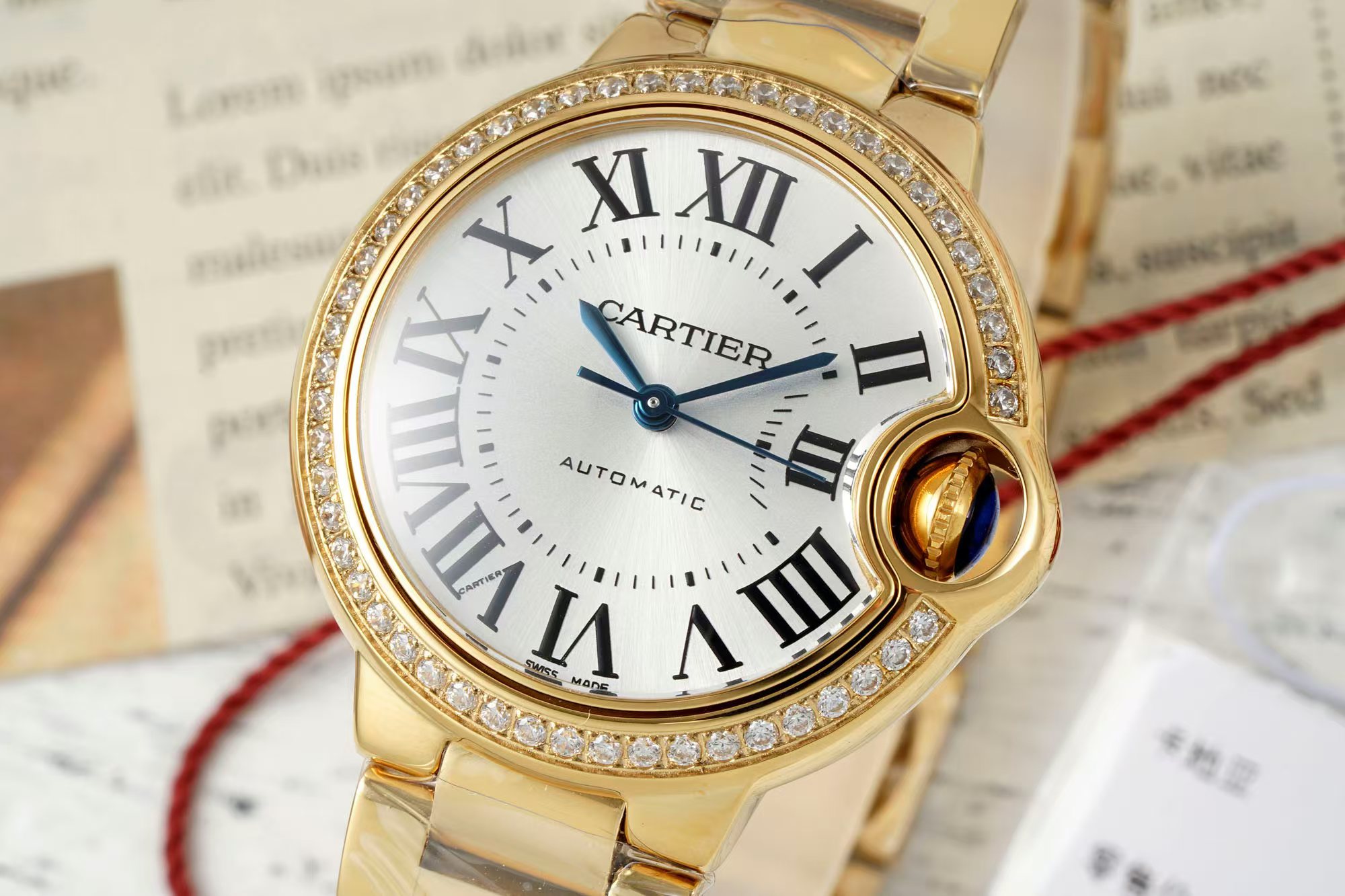 Cartier Ballon Bleu 33 mm 311347 1:1 Superclone - Image 4