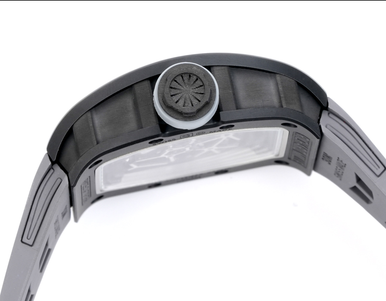 Richard Mille RM 035 RM035 Black Rubber strap Manual-wind Configuration 1FF497 1:1 Superclone - Image 8