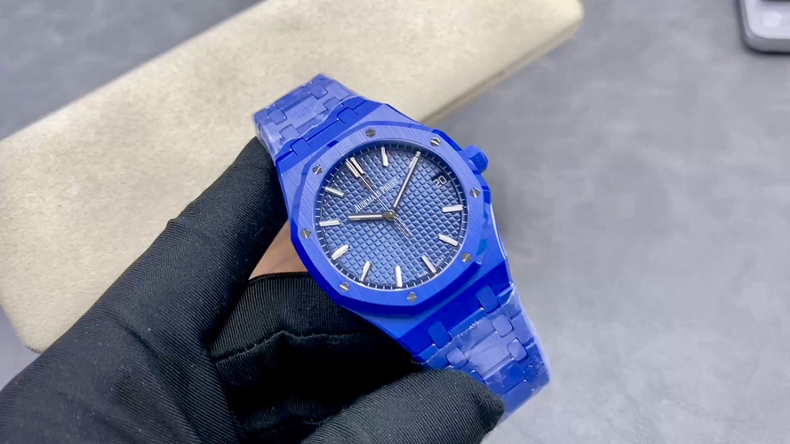 Audemars Piguet Royal Oak 15500 41 mm Date display ZF Factory Configuration ACF696 1:1 Superclone