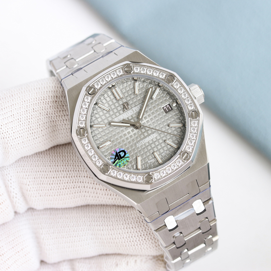 Audemars Piguet Royal Oak Stainless-steel bracelet 37 mm Tourbillon Configuration 88AB49 1:1 Superclone - Image 7