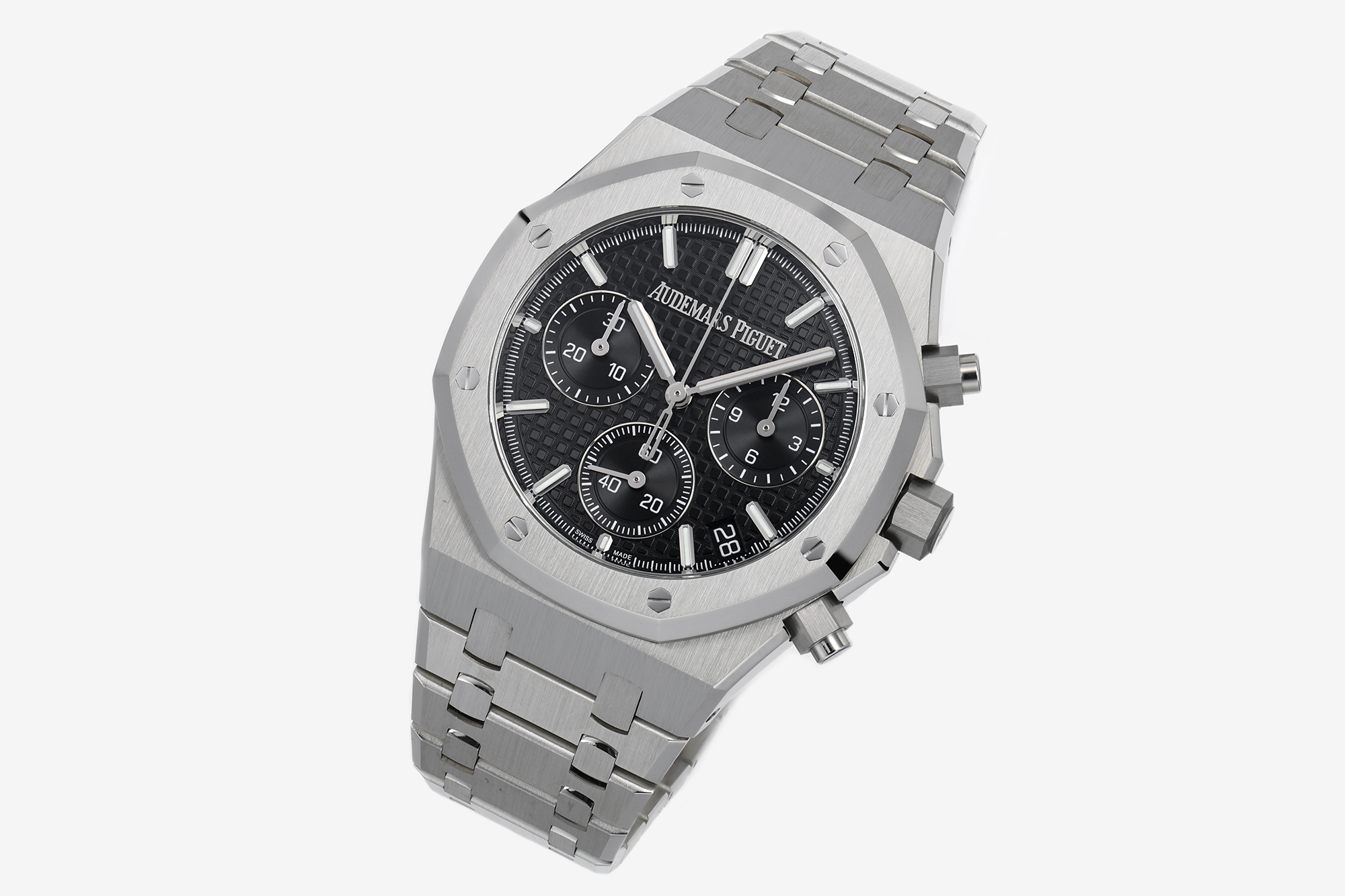 Audemars Piguet Royal Oak 26240ST Stainless steel Stainless-steel bracelet 41 mm Chronograph ZF Factory Configuration 51E6F0 1:1 Superclone - Image 6