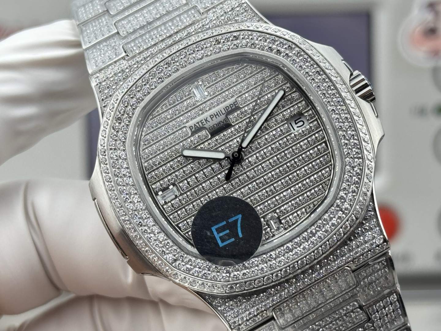 Patek Philippe Nautilus 5711/1A Stainless steel 40 mm Automatic Configuration 0FCD84 1:1 Superclone - Image 7