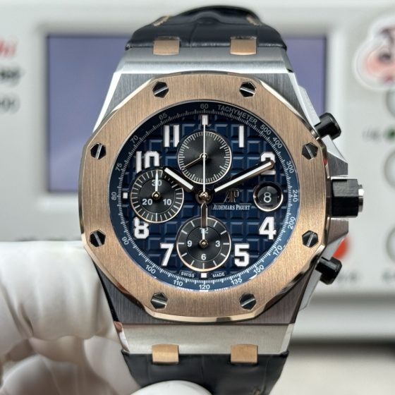 Audemars Piguet Royal Oak Offshore 26470 Stainless steel Rubber strap 42 mm Chronograph LS Factory Configuration 9BC8C9 1:1 Superclone