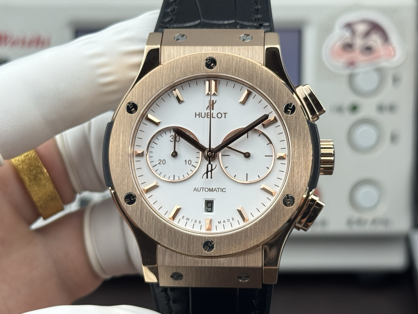 Hublot Classic Fusion Stainless steel 45 mm Chronograph Configuration 8BA38F 1:1 Superclone - Image 2