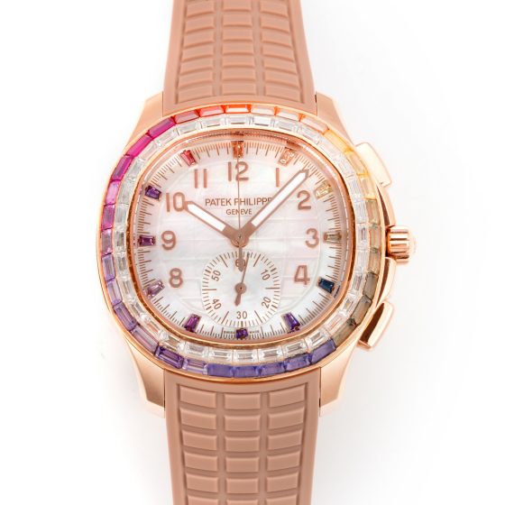 Patek Philippe Aquanaut Luce 7968/300R-001 Rainbow Chronograph 1:1 Superclone