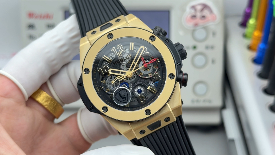 Hublot Big Bang Rubber strap 44 mm Chronograph LS Factory Configuration A3DBB7 1:1 Superclone
