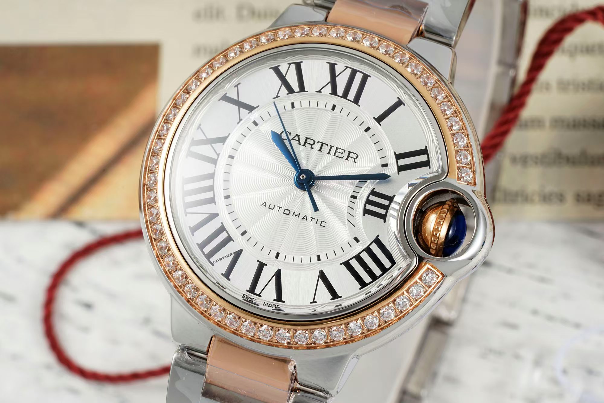 Cartier Ballon Bleu 33 mm 311347 1:1 Superclone - Image 6