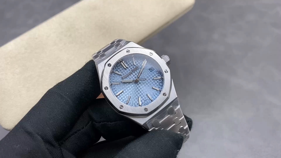 Audemars Piguet Royal Oak Stainless-steel bracelet 37 mm Tourbillon Configuration 9D1F86 1:1 Superclone