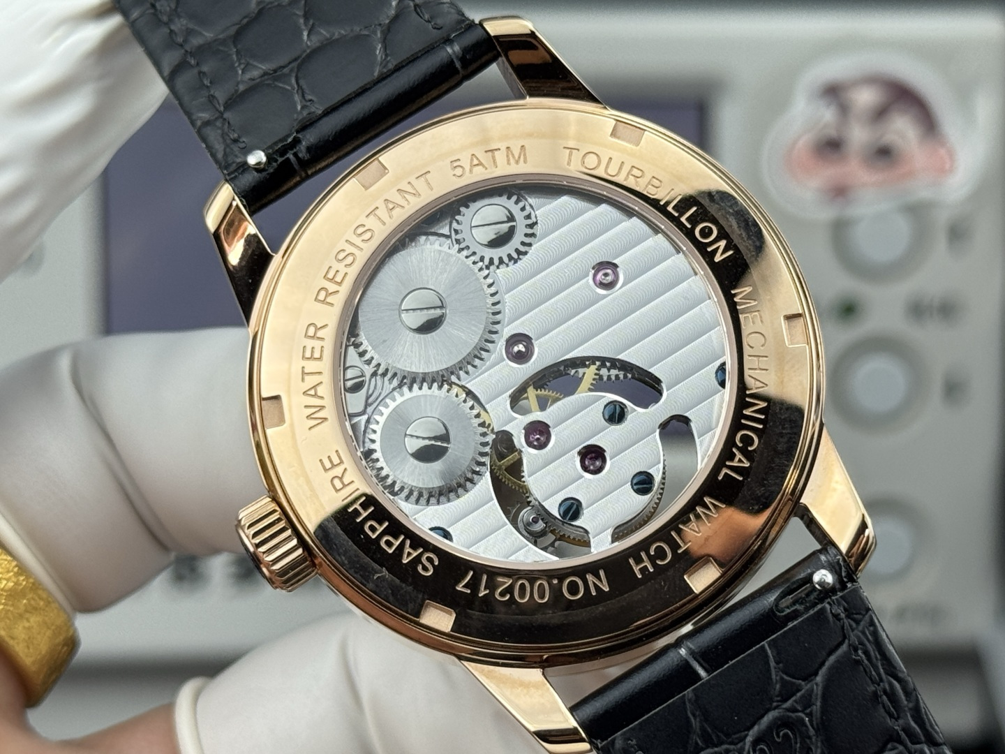 Patek Philippe Grand Complications 42 mm Tourbillon Manual-wind Configuration 8A6100 1:1 Superclone - Image 4