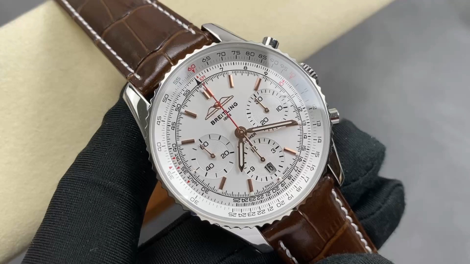 Breitling Navitimer 43 mm Chronograph BLS Factory Configuration E48A7E 1:1 Superclone