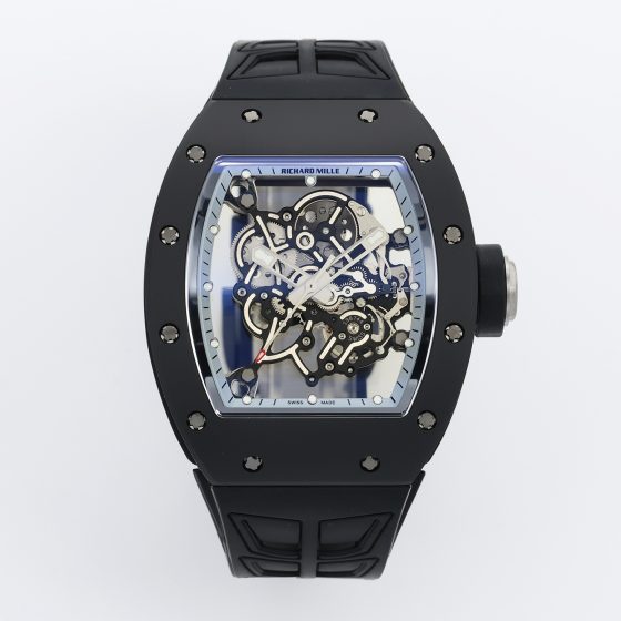 Richard Mille RM 055 RM055 Black Ceramic 42.70 mm Manual-wind ZF Factory Configuration 260347 1:1 Superclone