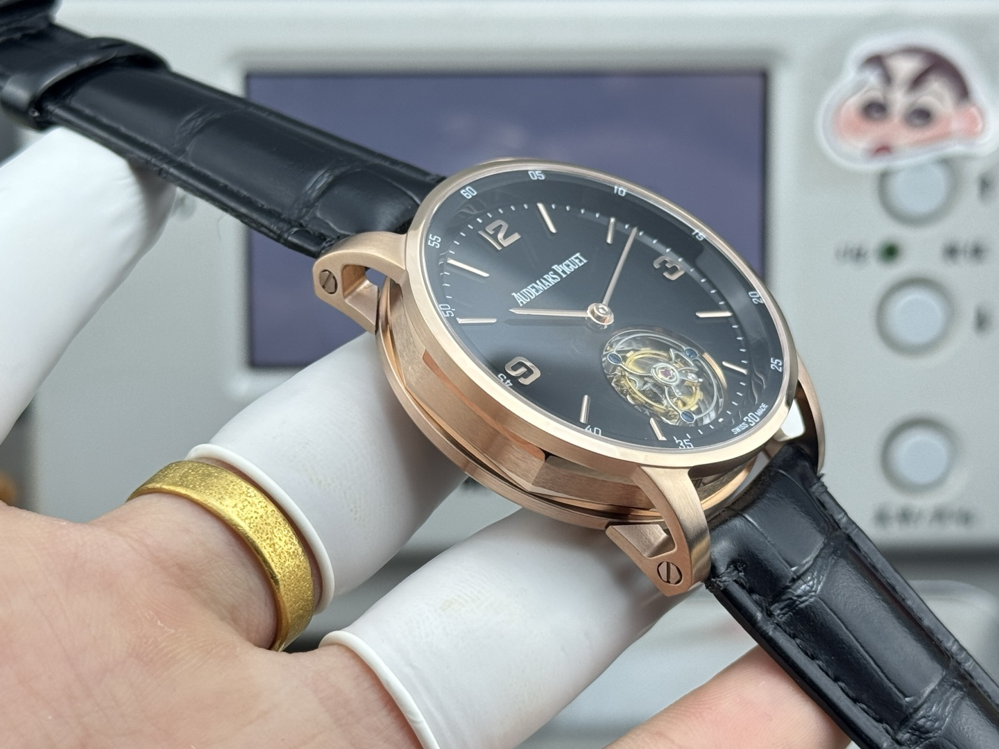 Audemars Piguet Code 11.59 26396 Stainless steel Fabric strap 42 mm Tourbillon Configuration 4ABF50 1:1 Superclone - Image 3