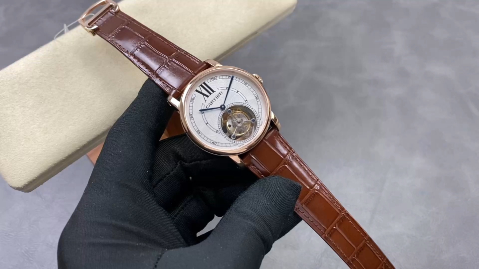 Cartier Rotonde de Cartier 40 mm Tourbillon Configuration 7C5FD0 1:1 Superclone