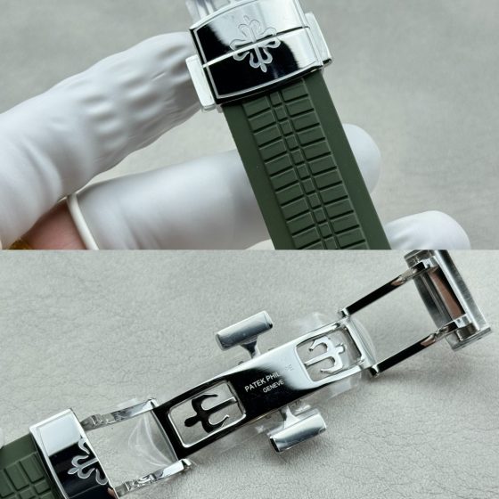 Patek Philippe Aquanaut Rubber strap PPM Factory Configuration 02826F 1:1 Superclone