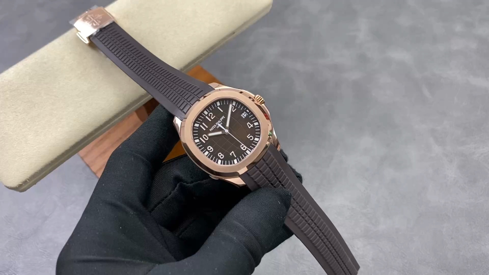 Patek Philippe Aquanaut Platinum Rubber strap Configuration 230FCF 1:1 Superclone