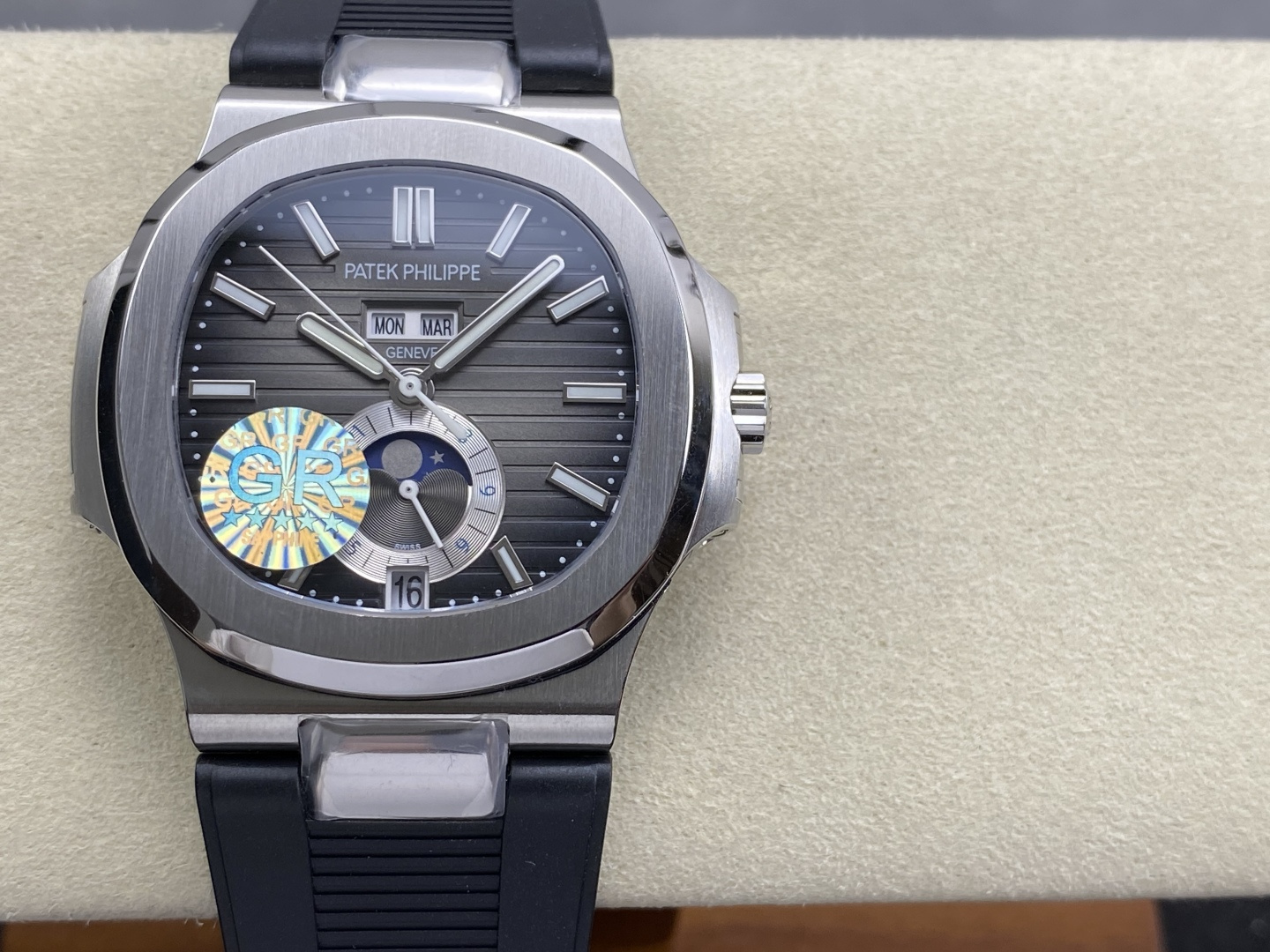 Patek Philippe Nautilus Quantième Annuel. Phases De Lune 5726/1A-014 1:1 Superclone - Image 21