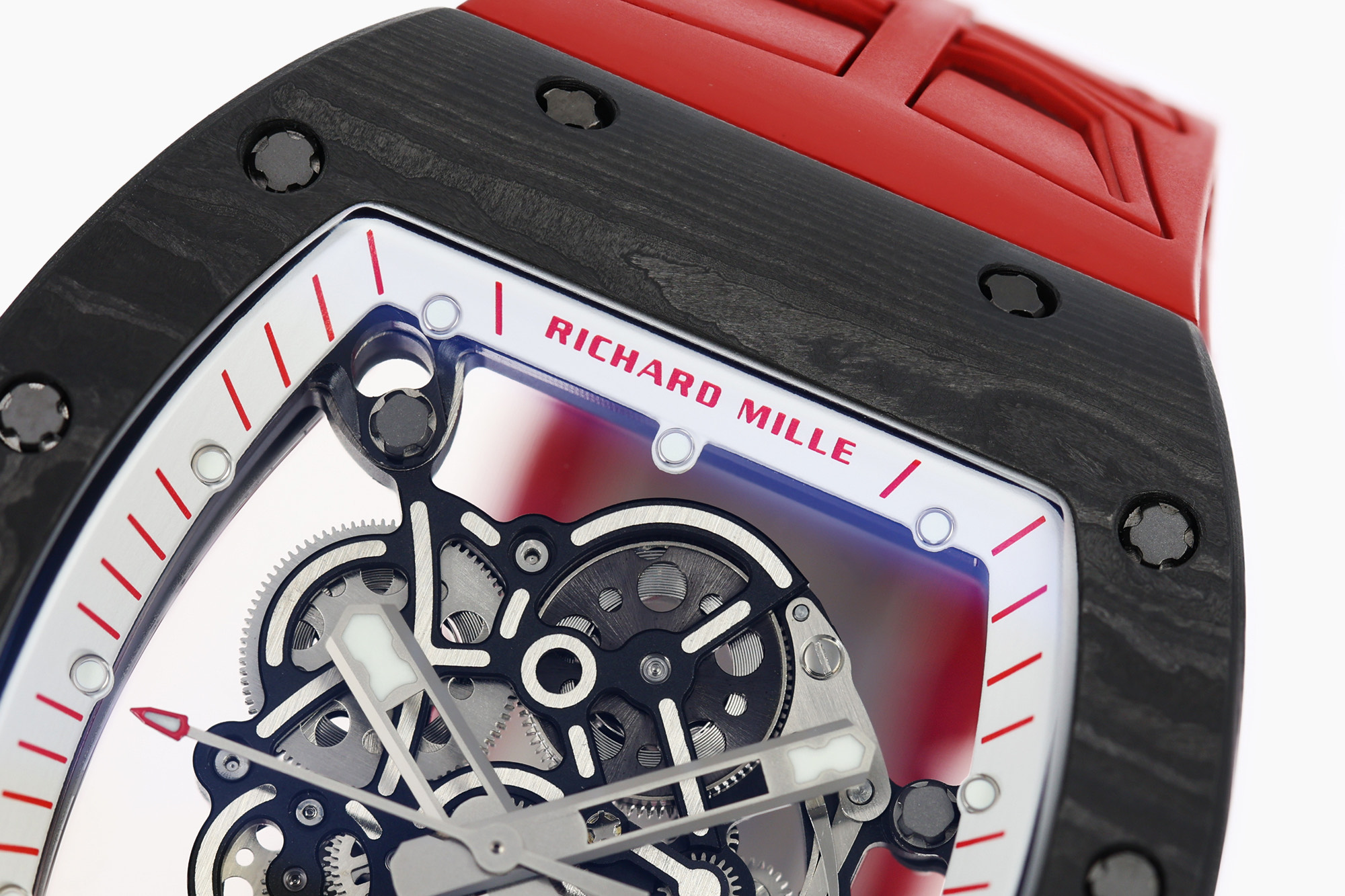 Richard Mille RM 055 RM055 Carbon composite Manual-wind ZF Factory Configuration 2EAE9B 1:1 Superclone - Image 8