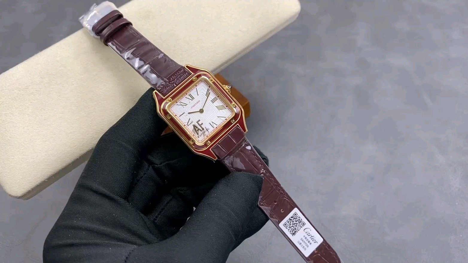 Cartier Santos-Dumont 43.5 mm AF Factory Configuration E90DD7 1:1 Superclone