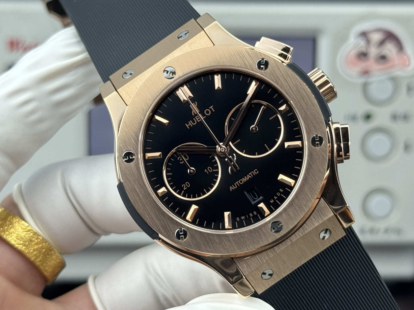 Hublot Classic Fusion Stainless steel 45 mm Chronograph Configuration 4DE7F6 1:1 Superclone - Image 3