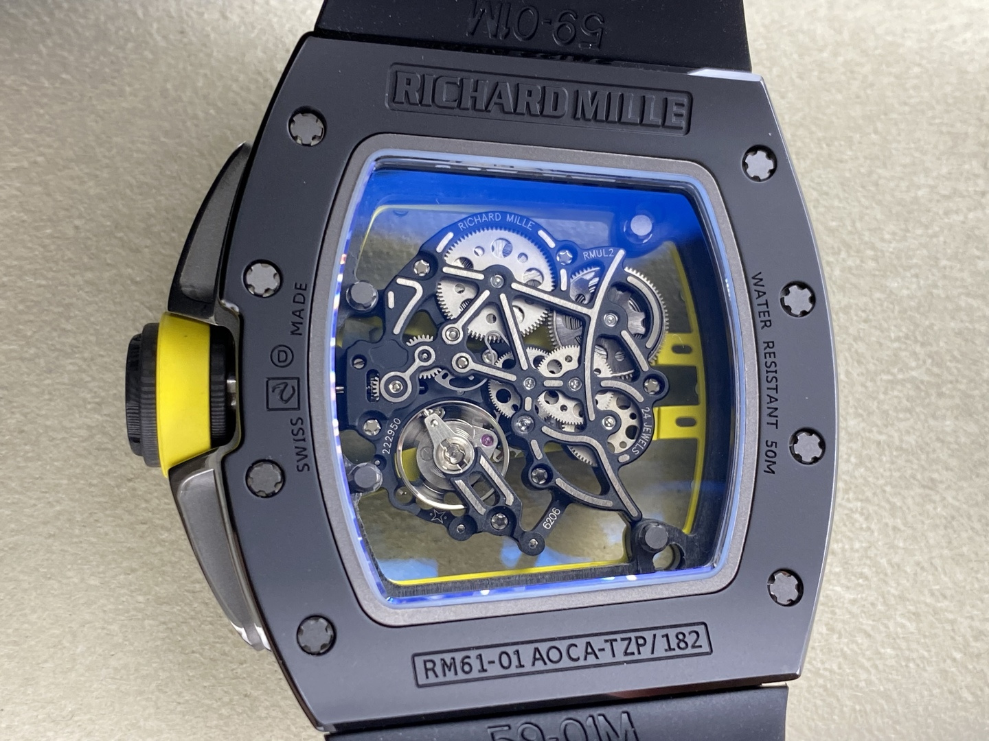 Richard Mille RM 061 RM061 Ceramic Configuration E58D42 1:1 Superclone - Image 11