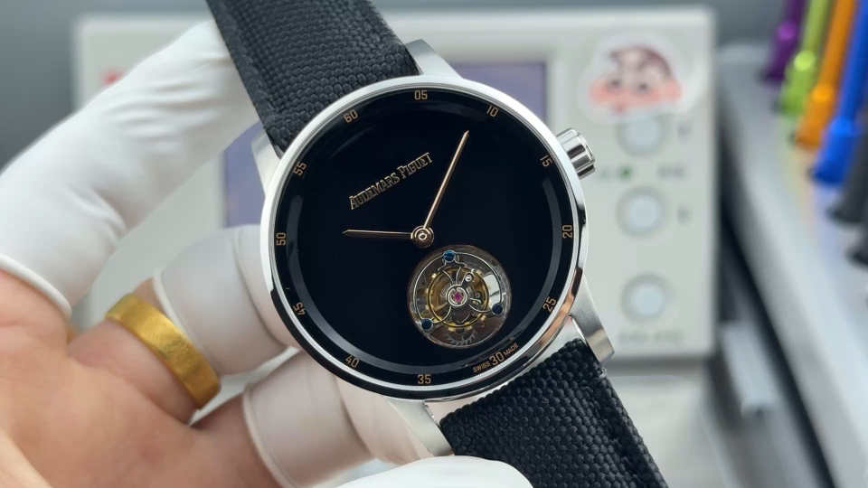 Audemars Piguet Code 11.59 26396 Stainless steel Fabric strap 42 mm Tourbillon Configuration 6A1CFA 1:1 Superclone