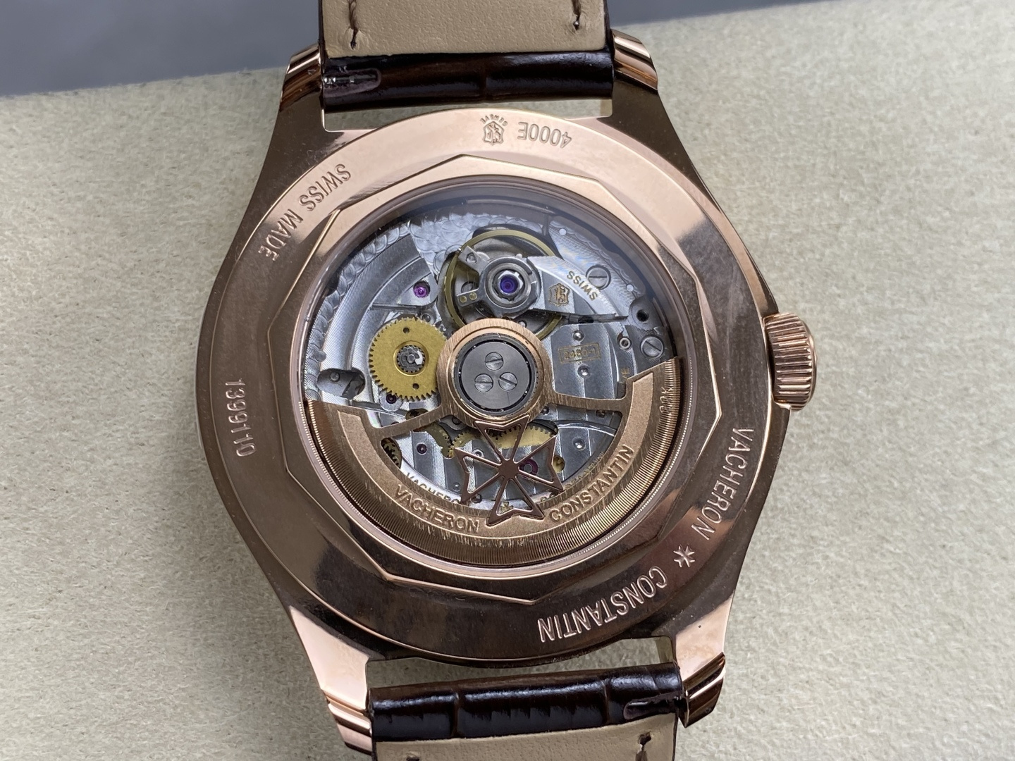 Vacheron Constantin Fiftysix 4000E/000A-B548 Leather strap 1:1 Superclone - Image 10
